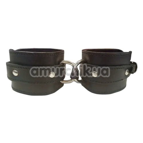 Фіксатори для рук DS Fetish Minimalist Hand Restraints, чорні - Фото №1