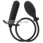 Анальний розширювач Hidden Desire Extreme Inflatable Smooth Plug - Starter, чорний - Фото №1