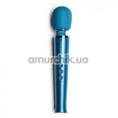 Универсальный вибромассажер Le Wand Petite Rechargeable Vibrating Massager, голубой - Фото №1