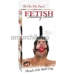 Кляп з фалоімітатором Head Job Ball Gag - Фото №1