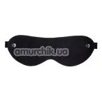 Маска на глаза sLash Soft Blindfold Smooth, черная - Фото №1
