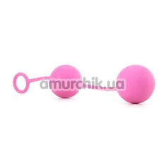Вагинальные шарики Lia Love Balls, розовые - Фото №1
