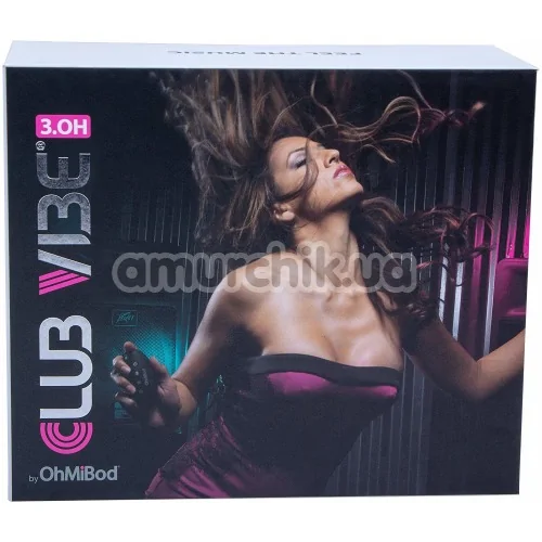 Кліторальний вібратор OhMiBod Club Vibe 3 OH Music, чорний