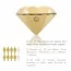 Клиторальный вибратор Bijoux Indiscrets Twenty One, золотой - Фото №10