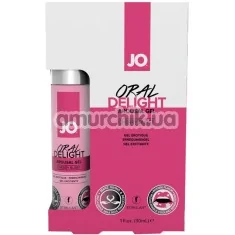 Оральный лубрикант JO Oral Delight с охлаждающим эффектом - вишня, 30 мл - Фото №1