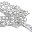 Маска Fifty Shades Darker Anastasia Masquerade Mask, срібна - Фото №3