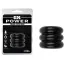 Эрекционное кольцо GK Power Triad Cock Ring, черное - Фото №2