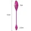 Симулятор орального сексу з віброяйцем 2 in 1 Clit Sucker Massager PL-VR293, рожевий - Фото №4