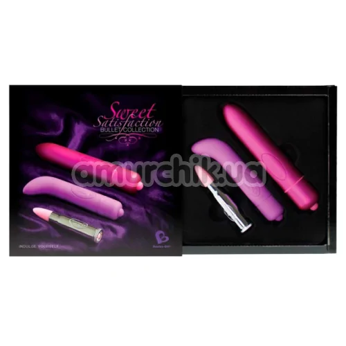Набор 3-х предметов Rocks-Off Indulge Yourself Sweet Satisfaction Bullet Collection