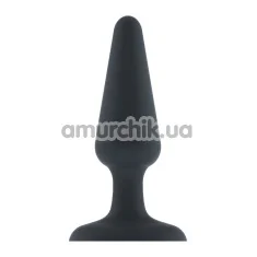 Анальная пробка с вибрацией Dorcel Best Vibe Plug M, черная - Фото №1