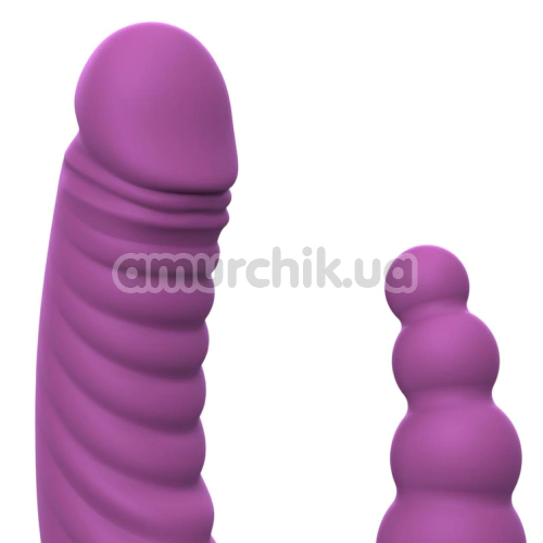 Подвійний вібратор Teazers Double Vibrator, фіолетовий