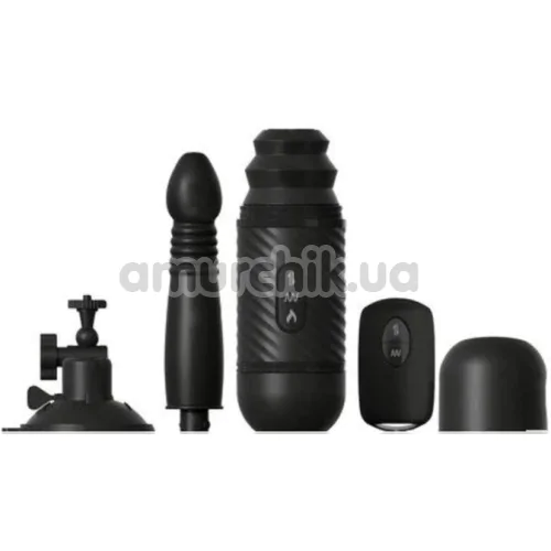 Анальный вибратор с толчками и подогревом Anal Fantasy Elite Collection Vibrating Ass Thruster, черный