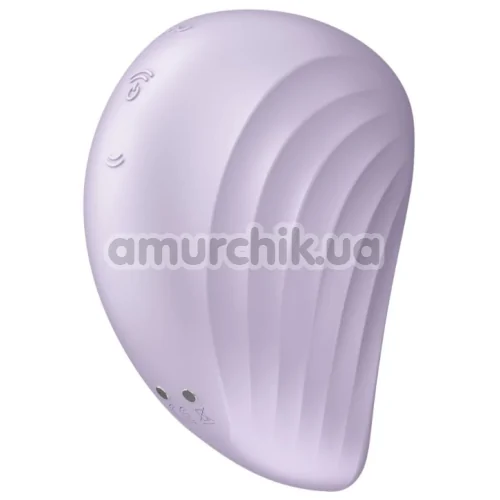 Симулятор орального секса для женщин с вибрацией Satisfyer Pearl Diver, фиолетовый