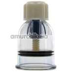 Вакуумна помпа для ануса Master Series Intake Anal Suction Device, прозора - Фото №1
