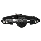 Кляп DS Fetish Silicone Padded Ball Gag M, чорний - Фото №1