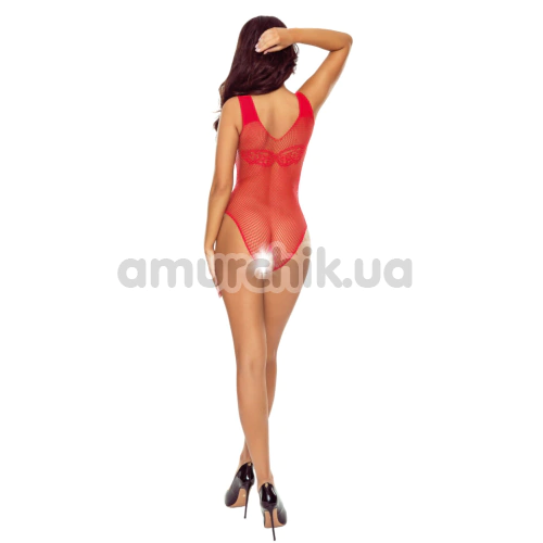 Боді Passion Free Your Senses BS109, червоне