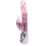 Вибратор 7-Speed Vib, 6-Speed Rotate,Pearls - Pink