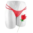 Трусики в виде розочки Fun Novelties Rose You Red, красные - Фото №1