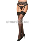 Чулки Stockings (модель 5541), черные - Фото №1