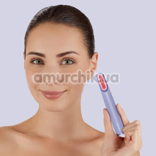 Ліфтинг-масажер для обличчя з поворотною голівкою Geske Skin Firming Wand 7 in 1, бузковий