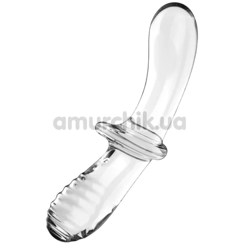 Фаллоимитатор Satisfyer Double Crystal, прозрачный