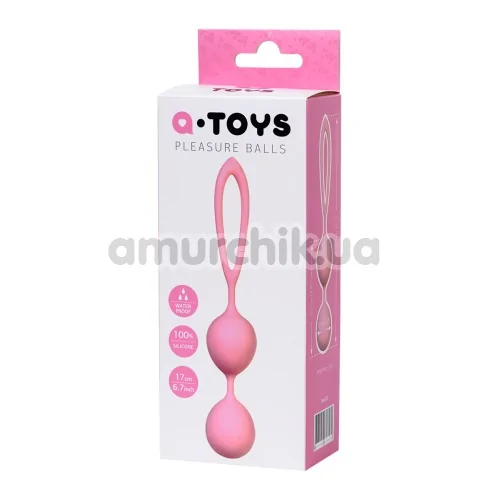 Вагінальні кульки A-Toys Pleasure Balls 764015-2, рожеві