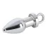 Анальна пробка Anal Plug Deluxe Aluminium, срібна - Фото №1