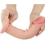 Фаллоимитатор Sliding-Skin Dual Layer Dong 8 без мошонки, телесный - Фото №12