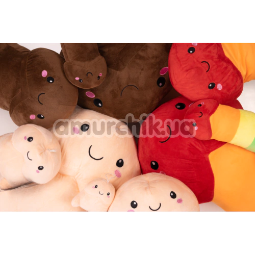 Мягкая игрушка Shots S-Line Penis Plushie 30 см, радужная