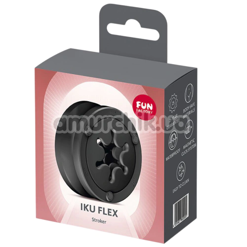 Мастурбатор Fun Factory Iku Flex, черный