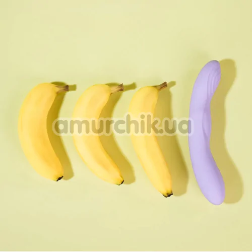 Вібратор для точки G з поштовхами і підігрівом Svakom Selena, фіолетовий