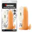 Насадка на пенис с вибрацией Superme Vibrating Real Feel Sleeve, телесная - Фото №3