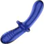 Фаллоимитатор Satisfyer Double Crystal, синий - Фото №1