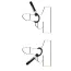 Виброкольцо Bad Kitty Naughty Toys Cock Ring & Bullet, черное - Фото №4