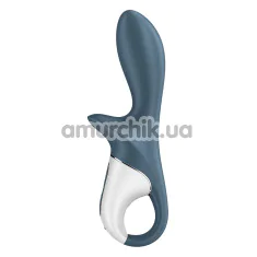 Анальний вібратор Satisfyer Air Pump Booty 2, сірий - Фото №1