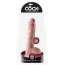 Фаллоимитатор King Cock Plus Dual Density Fat Cock With Balls, 25.4 см телесный - Фото №12