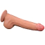 Фаллоимитатор Sliding-Skin Dual Layer Dong 11.5, телесный - Фото №5