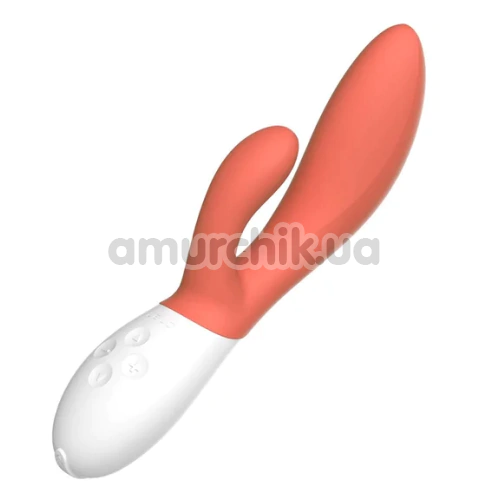 Вібратор Lelo Ina 3 Coral (Лело Іна 3), помаранчевий