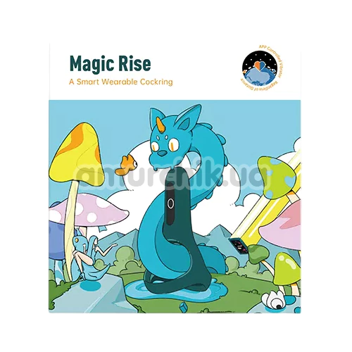 Виброкольцо для члена Magic Motion Fun Town Rise, зеленое