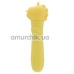 Клиторальный вибратор Unihorn Usb Bean Blossom, желтый - Фото №1