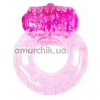 Віброкільце Vibrator S-Love, рожеве - Фото №1