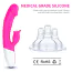 Вібратор з підігрівом FoxShow Silicone 7 Function Vibrator, рожевий - Фото №7