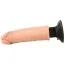 Вибратор King Cock Vibrating Cock 19.7 см, телесный - Фото №4