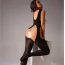 Комбінезон JSY Sexy Lingerie WW7200, чорний - Фото №5