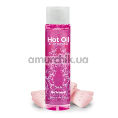 Массажное масло с согревающим эффектом Hot Oil By Nuei Cosmetics Bubble Gum - жвачка, 100 мл - Фото №1