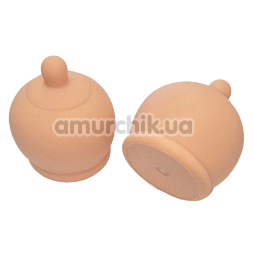 Игрушка-пищалка в виде груди Diverty Sex Stress Willie, телесная