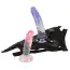 Набор страпонов Strap-On Kit For Playgirls Two Dildos, фиолетово-розовый - Фото №1