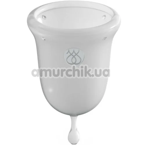 Набор из 2 менструальных чаш Jimmyjane Intimate Care Menstrual Cups, прозрачный