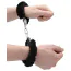 Наручники Ouch! Beginner's Furry Handcuffs, черные - Фото №7