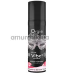 Возбуждающий гель с эффектом вибрации Orgie Dual Vibe! Liquid Vibrator Strawberry Gin and Tonic - клубничный джин и тоник, 15 мл - Фото №1